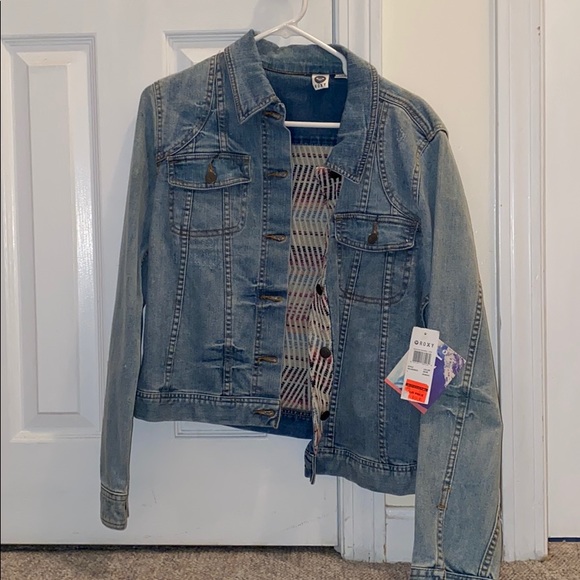 Roxy Jean embellished embroidered jacket - Picture 2 of 2